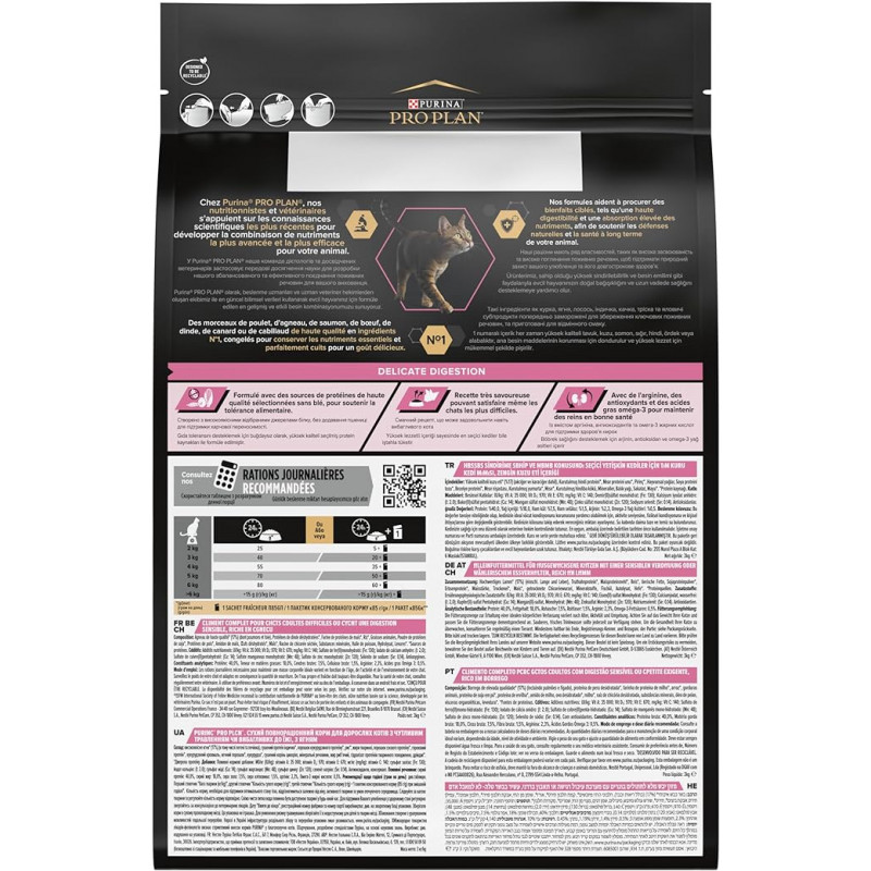 Pro Plan 3 Kg Delicate Digestion Kuzu | Kuzu Etli Kuru Kedi Maması